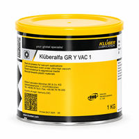Kluberalfa GR Y VAC 1 PFPE PTFE Vacuum Grease NLGI 1 Pelumas Suhu Tinggi dengan Evaporasi Rendah untuk Peralatan Vakum 1kg