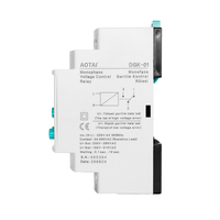 Relais de contrôle de tension miniature DGK-01 AC220V, protection monophasée contre les surtensions et les haute tensions, faible puissance