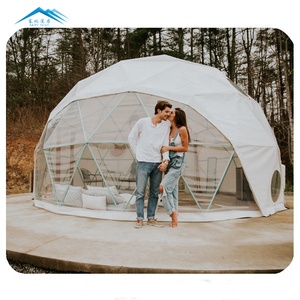 Tienda ecológica resistente al viento para hotel, carpa de cúpula glamping, Geodésica para <span class=keywords><strong>el</strong></span> desierto - Product Image 6