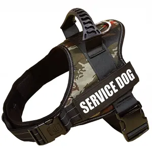 Factory Price No Pull Dog Harness Night Safety Reflection Strip Design Waterproof Oxford Cloth Dog Harness