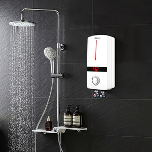 Thermostat Water Heater Easy <b>Control</b> 220V Calentadores De Agua Electric Cheap Price 5500W for <b>Shower</b> - Product Image 1