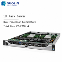 Serveur Dell PowerEdge R630 d'occasion à double socket, configuration personnalisée, prend en charge les processeurs E5 26xx V3 V4, la RAM DDR4 ECC, les SSD SAS, les HDD et l'IDRAC8