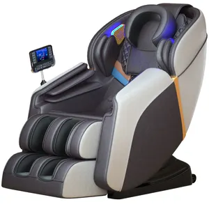 手动电动Ai智能躺椅指压4D热垫现代奢华足部全身3D按摩产品，椅子按摩