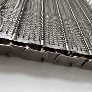 304 konveyör bant dokuma gıda sınıfı örgü bant Metal konveyör bant - Product Image 5