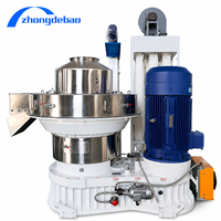 Ligne de machines à granulés de biomasse ZHONGDEBAO personnalisée 8-10t/h pour bois, paille, coques de riz, herbe, moteur chinois 380V, taille de granulés 6-12mm
