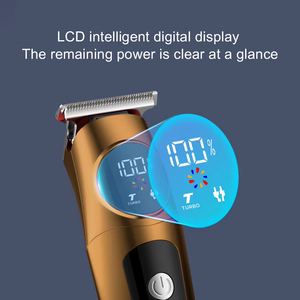 <span class=keywords><strong>Tondeuse</strong></span> à cheveux sans fil rechargeable par USB <span class=keywords><strong>avec</strong></span> lames en acier inoxydable, <span class=keywords><strong>tondeuse</strong></span> professionnelle pour hommes, soin du visage en salon - Product Image 3