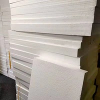 Panneaux de blocs de mousse d'isolation de panneau EPS en polystyrène blanc épaissi pour toit de mur extérieur