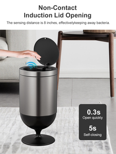 <strong>20L</strong> Smart Luxury Sensor Trash Can Standing Structure Premium Waste <strong>Bins</strong> for Home Hotel Kitchen Indulged Intoxicated Moments - Product Image 2