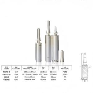Hộp đựng son bóng môi, bút che khuyết điểm 12ml thân thiện với môi trường, có thể nạp lại, nhãn hiệu riêng, với đầu nhấn bằng nhựa - Product Image 5
