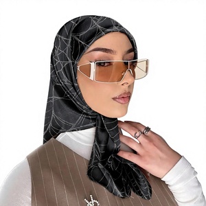 Bandana en soie unisexe pour la protection solaire, écharpe respirante pour l'extérieur, cache-cou pour le cyclisme, la pêche, protection UV, masque tubulaire 49x49cm - Product Image 1