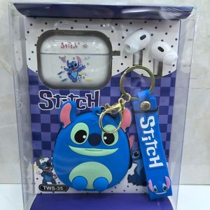 หูฟังบลูทูธ Mario stizi หูฟังไร้สายหูฟังกีฬาลดเสียงรบกวนในหูจี้การ์ตูนน่ารักขายส่ง - Product Image 2