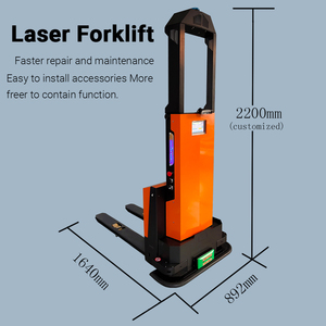 Robot de Manipulación Automática Personalizado con Certificación CE, Capacidad de Carga de 1500 kg, Navegación Láser, Paletizador AGV, Montacargas - Product Image 5