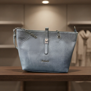 OEM ODM Customized High Quality Cow Hide Leather Large Capacity Waterproof Eco-Friendly Lightweight Ladies Shoulder <b>Bag</b> Shop - Product Image 1