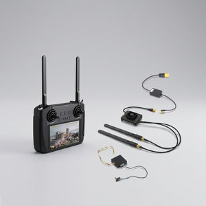ชุดควบคุมวิทยุ MK15 Enterprise Dual Combo พร้อมสถานีควบคุมภาคพื้นดิน ระบบส่งสัญญาณวิดีโอ 15 กม. 1080P สำหรับกล้อง Gimbal ของโดรนอุตสาหกรรม - Product Image 1