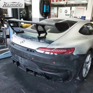 Kit de carrocería mejorada para <span class=keywords><strong>mercedes</strong></span>-benz AMG GTS, Kit de carrocería delgada de carbono BS, alerón de capó, difusor - Product Image 6