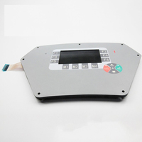 Membrana de Plástico para Equipos Industriales, Placa de Identificación Metálica, Membrana con Logotipo de Tamaño Personalizado, Teclado de Membrana, Color Personalizado, Serigrafía