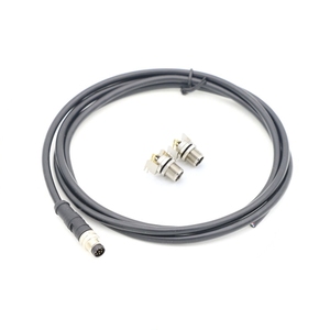 สายเคเบิลแบบตรงชนิด M8 ตัวผู้ แบบขึ้นรูป ปลายเดี่ยว 3 ขา 4 ขา 5 ขา - Product Image 1