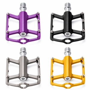 Fabricante <span class=keywords><strong>de</strong></span> Piezas <span class=keywords><strong>de</strong></span> Bicicleta, Pedales Planos <span class=keywords><strong>de</strong></span> Aluminio CNC para MTB, Rodamientos Sellados, Pedales Ligeros para Bicicleta <span class=keywords><strong>de</strong></span> Montaña, OEM Personalizado - Product Image 1