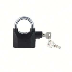 SY143 Security Anti-Theft Waterproof Motor Bicycle <b>Lock</b> Siren Safety Padlock Door <b>Pad</b> <b>Lock</b> - Product Image 6