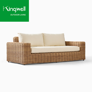 Meubles en rotin tressé d'usine OEM, ensemble <span class=keywords><strong>de</strong></span> canapés <span class=keywords><strong>de</strong></span> <span class=keywords><strong>jardin</strong></span> en aluminium, meubles <span class=keywords><strong>de</strong></span> patio d'extérieur <span class=keywords><strong>de</strong></span> la meilleure <span class=keywords><strong>qualité</strong></span> - Product Image 2