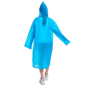 Impermeable Desechable para Senderismo, Grueso, Largo, de Cuerpo Entero, Impermeable, Transparente, de EVA, para Hombres y Mujeres - Product Image 4