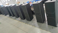 Système de sonorisation mini PA Morin LS208 Double Line Array 8 pouces, sortie 600W, enceinte passive Line Array avec caisson en contreplaqué russe