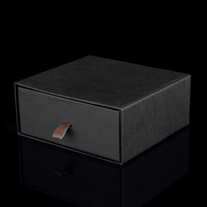 Custom Handmade Logo Recycled Cardboard Packaging Magnetic Closure <b>Black</b> Foldable Paper <b>Gift</b> <b>Boxes</b> for Shoe Clothes - Product Image 1