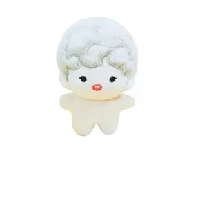 Fabricante de China, Junwo, muñeco de peluche personalizado, juguetes de peluche de 10cm,20cm, para niños muñecos de peluche, muñecos de estrellas famosas, juguetes de animales de peluche