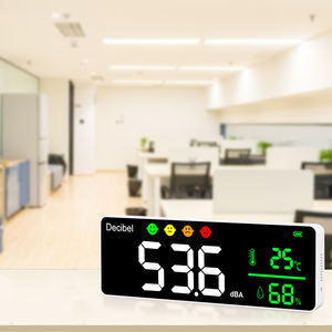 Medidor de Decibelios de Ruido Montado en la Pared, Detección de Sonido en Tiempo Real, Compatible con Registro de Datos Históricos y Descarga, Alarma Sonora, Analizador de Sonido - Product Image 4