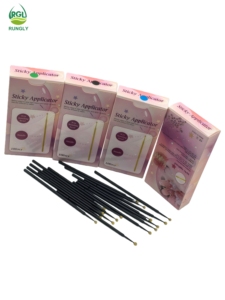 หัวแปรงไมโครบัชแบบใช้แล้วทิ้งสำหรับติดกาวพลาสติก หัวแปรงไมโครสำหรับทาแว็กซ์  สำหรับฟอกสีฟัน OEM RGL-8019 - Product Image 4