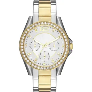 Rose Gold Stainless Steel Bracelet Watch For Women Watch For Girls Custom Logo Watch