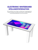 Table de jeux LCD interactive 43 ''pour étudiants Table de jeux à écran tactile numérique pour enfants pour l'école et la maison pour le café des étudiants