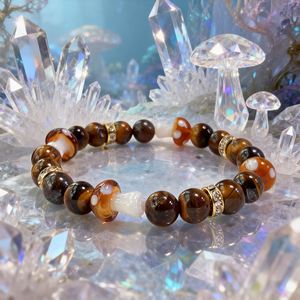 Pulsera de Piedra Natural con Cuentas de Vidrio Coloridas, Diseño Personalizado de Nuevos Comenzos, Lista para Enviar (RTS) - Product Image 2