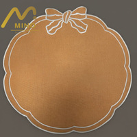 Napperons de table festonnés en tissu pour mariage, événements et fêtes, décoration de table, linge de table