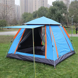 Tienda automática de fácil instalación OutdoorFamily 3 <span class=keywords><strong>4</strong></span> 5 6 personas <span class=keywords><strong>Picnic</strong></span> grande Camping al aire libre impermeable plegable dosel tienda - Product Image 2