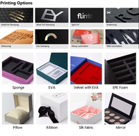 Fabrication Coffret Bijoux Faible MOQ Logo Personnalisé Cadeau Luxe Unique Velours Satin Cuir PU Boîtes à Bijoux Vente en Gros