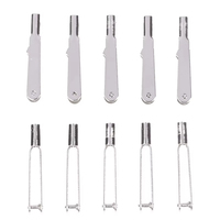 Kit d'accessoires en alliage de métal M2/M3 pour avion RC, voiture, modèle d'avion, comprenant un connecteur à fourche, une tige de traction, une pince, une vis