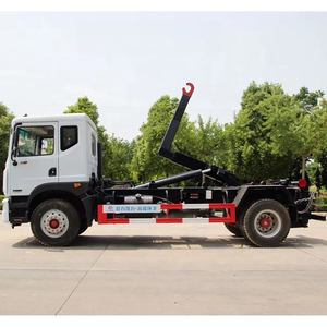 Camion à ordures compacteur à bras articulé Dongfeng, neuf, diesel, norme EURO 2, 4x2, transmission manuelle, prix usine - Product Image 3