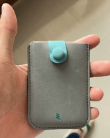 Dompet Kartu Mini Lipat Berlapis Desain Baru dari PU Ultra Tipis, Tempat Kartu Bank, Tempat Kartu Identitas, Tempat Kartu Nama