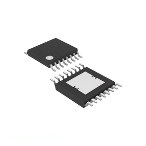MAX8869EUE50+T ไอซีจัดการพลังงาน (PMIC) ไอซีควบคุมแรงดันไฟฟ้าแบบเส้นตรง ปรับค่าได้ 1A 16TSSOP วงจรต้นฉบับในตัว - Product Image 1