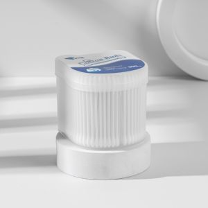 Buds-300pcs ผ้าฝ้ายแบบแท่งสำหรับกล่องกระดาษน่ารักปลายสำลีคุณภาพระดับพรีเมียม - Product Image 3