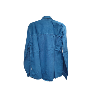 Axé sur les exportations, vente en gros et à bas prix hommes personnalisé décontracté à manches longues coupe ajustée couleur unie chemise exportation du Bangladesh - Product Image 2