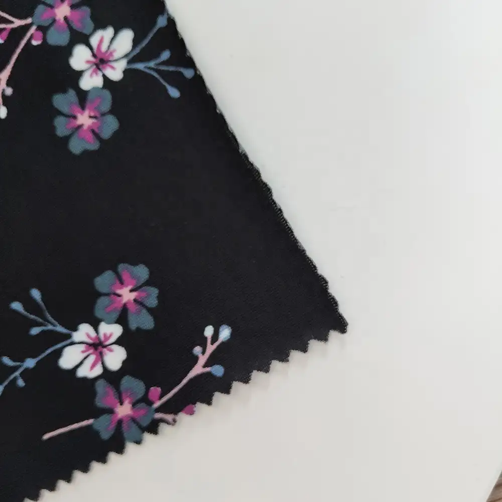 Modis — tissu imprimé en Viscose Spandex, étoffe à motifs de fleurs et à impression numérique, vente en gros
