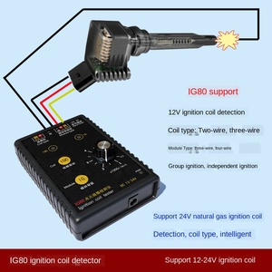 Aly Machine AM-IG80 Automóvel Ignição Bobina Detector Tester Gás Natural 24V Gasolina 12V Ignição Bobina Teste - Product Image 3