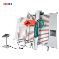 Scie à panneaux verticale automatique CNC KINGISO pour panneaux composites en aluminium et en bois, capacité de coupe 4100x1600mm, contrôlée par PLC
