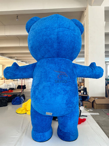 Disfraz de Mascota Inflable de Oso <span class=keywords><strong>FNAF</strong></span> de SAYGO, Disfraz de Mascota de Oso de Peluche Inflable de FRED Fazbear para Niñas y Adultos - Product Image 2