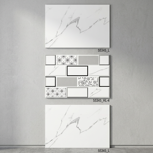 Azulejos de Pared Digitales de Cerámica con Diseño Asiático de Primera Calidad, 300x450mm, Porcelana para Baños, Hogares, Oficinas y Edificios - Product Image 1