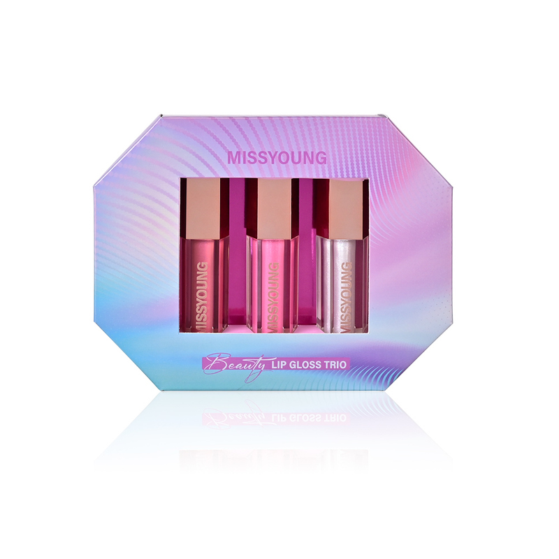 Fashion Lipliner Pencil Lipgloss Set Matte