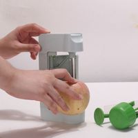 Modieus, eenvoudig, creatief, milieuvriendelijk, roestvrij staal, multifunctioneel, handig, afneembaar, fruit- en groentegereedschap, één geheel