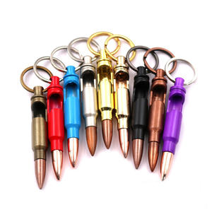 Kerstcadeau Gepersonaliseerde Pot Bierblikje Opener Sleutelhanger Toper Gadget Tools 50 Kaliber Kogel Wijnfles Opener Sleutelhanger Voor Mannen - Product Image 6